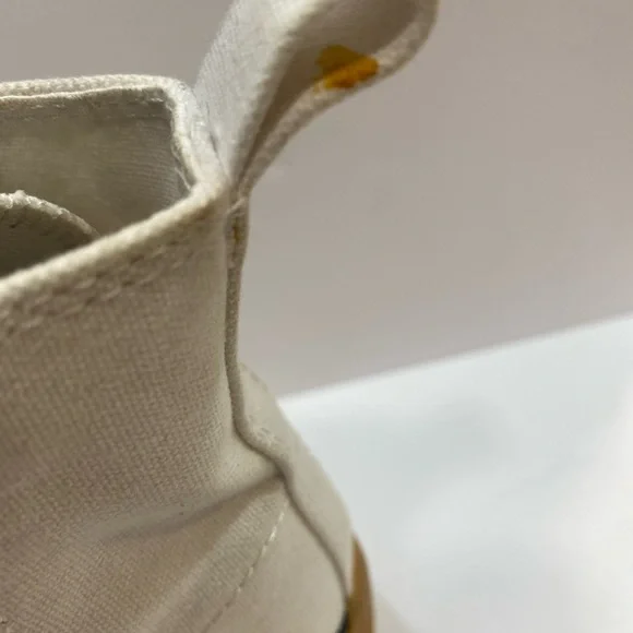 Steve Madden Womens Berker White Rhinestone Platform High Top Sneakers Size 9M - Picture 8 of 8